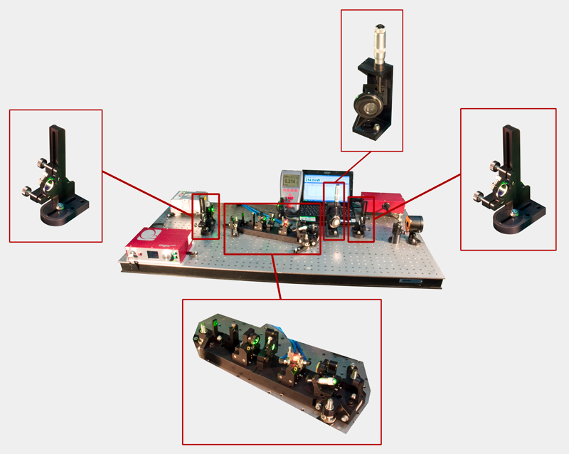 CW Ti:Sapphire Laser Kits